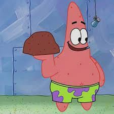 patrick pegang batu - google web